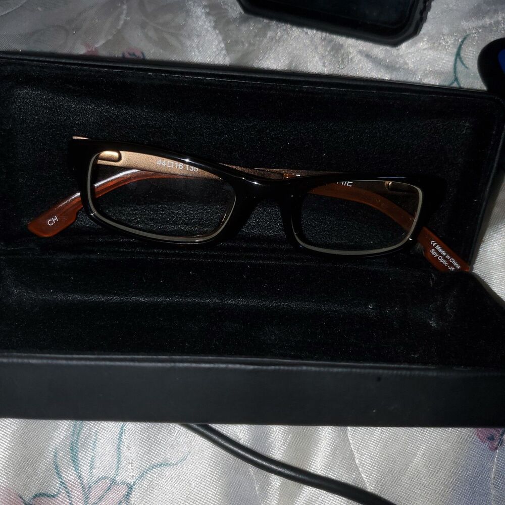 SPY OPTICS “ARCHIE” Eyeglasses Frame Kids 44-16-135 Dark Brown